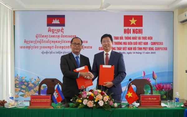 Đồng Tháp: Nhiều giải pháp phát triển kinh tế biên mậu